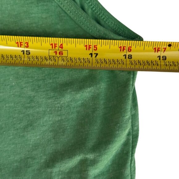 Bella + Canvas Ganesha Graphic Green Tank Top Size M - Picture 8 of 8